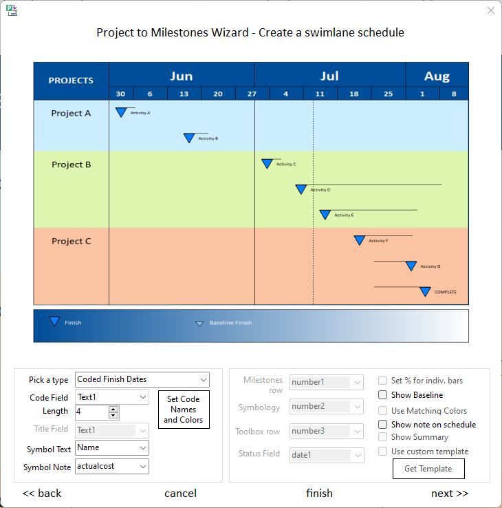 Microsoft Project Import - Create a schedule from Project using a ...